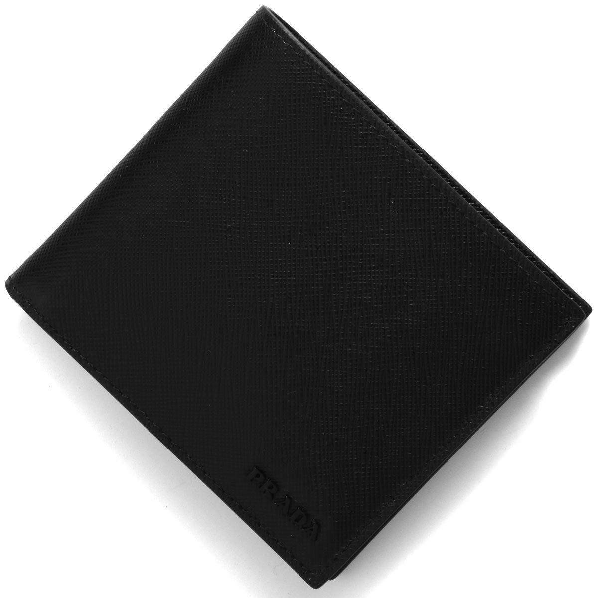 プラダ 二つ折り財布 札入れ 財布 メンズ サフィアーノ アクティブ ブラック 2mo513 2cel F0002 Prada ブランド腕時計通販なら ブルークウォッチカンパニー 心斎橋店