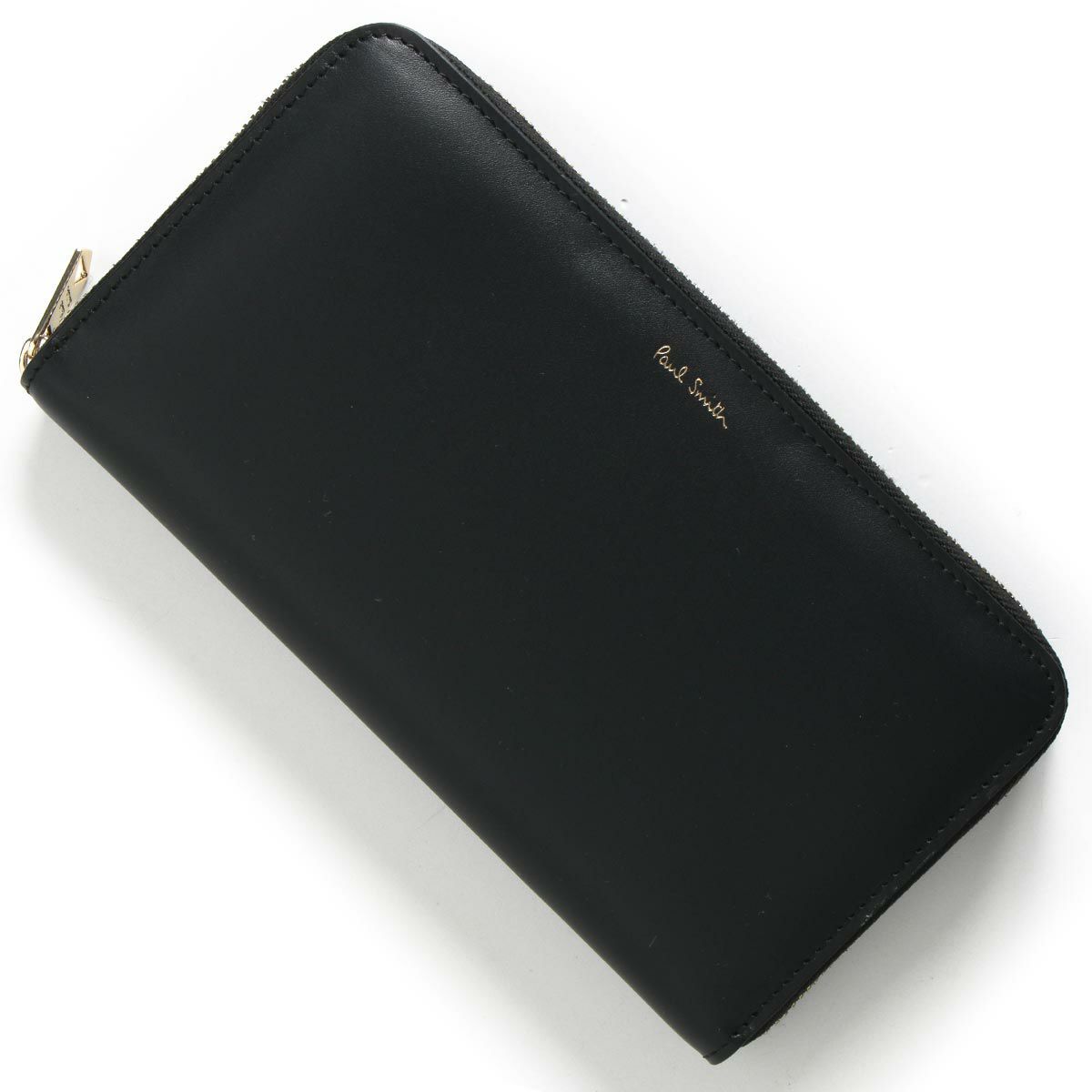 ブルガリ 長財布 財布 メンズ オクト レザー ブラック 36970 BVLGARI 