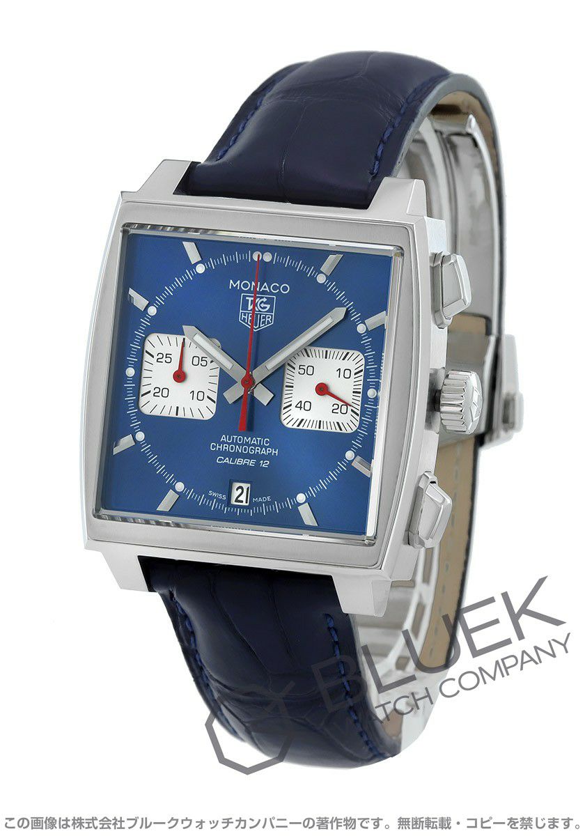 あ*ー様 ★新年セール2⭐︎タグホイヤー モナコ クロノグラフCAW2111ブル タグ・ホイヤー モナコ クロノグラフ レーシングブルー - 39 mm