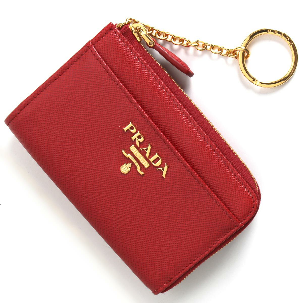 br>PRADA プラダ/サフィアーノレザーコインケース/1PP122/Aランク/91  