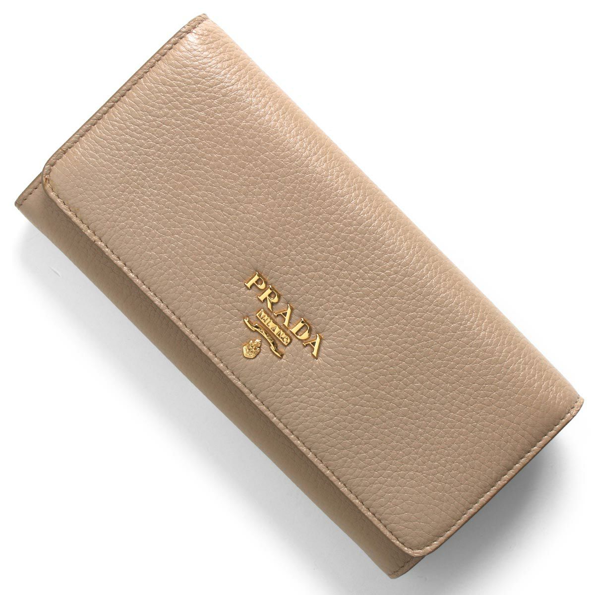 プラダ 長財布 財布 レディース ダイノ カラー カメオベージュ 1MH132  
