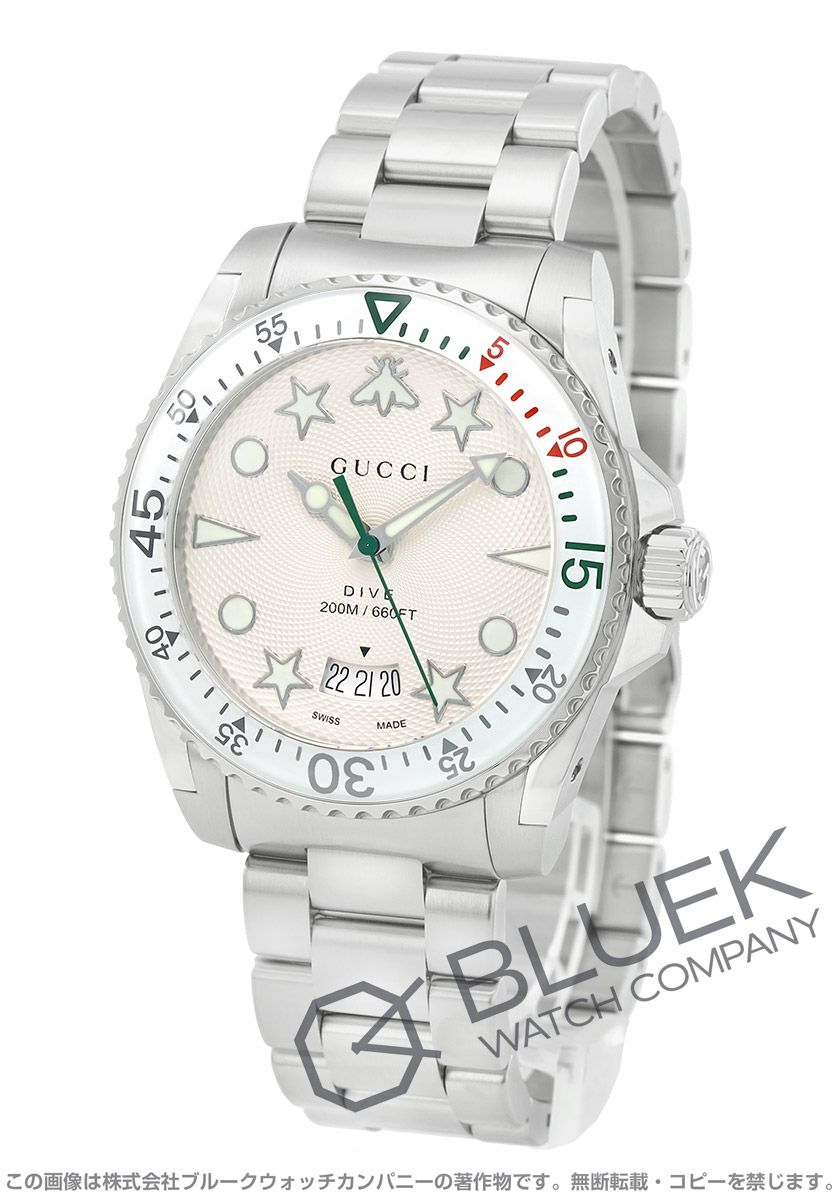 GUCCI グッチダイヴ ウォッチ 40mm YA136320 正規品 時計 時計 腕時計