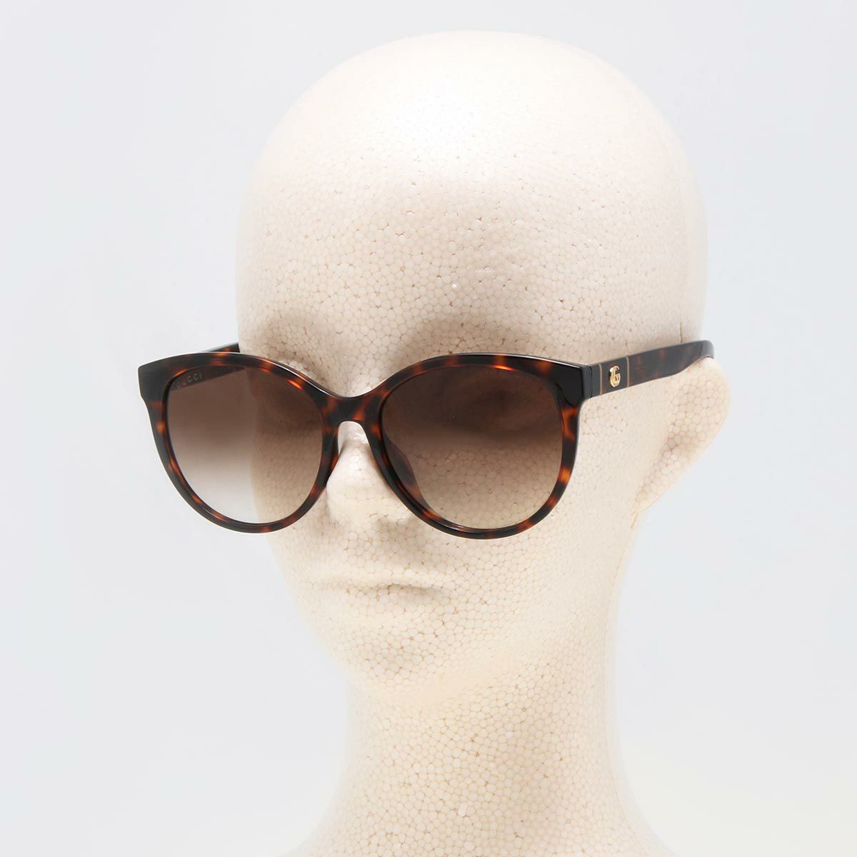 グッチ サングラス メンズ レディース ボストン UVカット ブラウン  