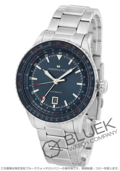 ハミルトン カーキ アビエーション コンバーター GMT メンズ