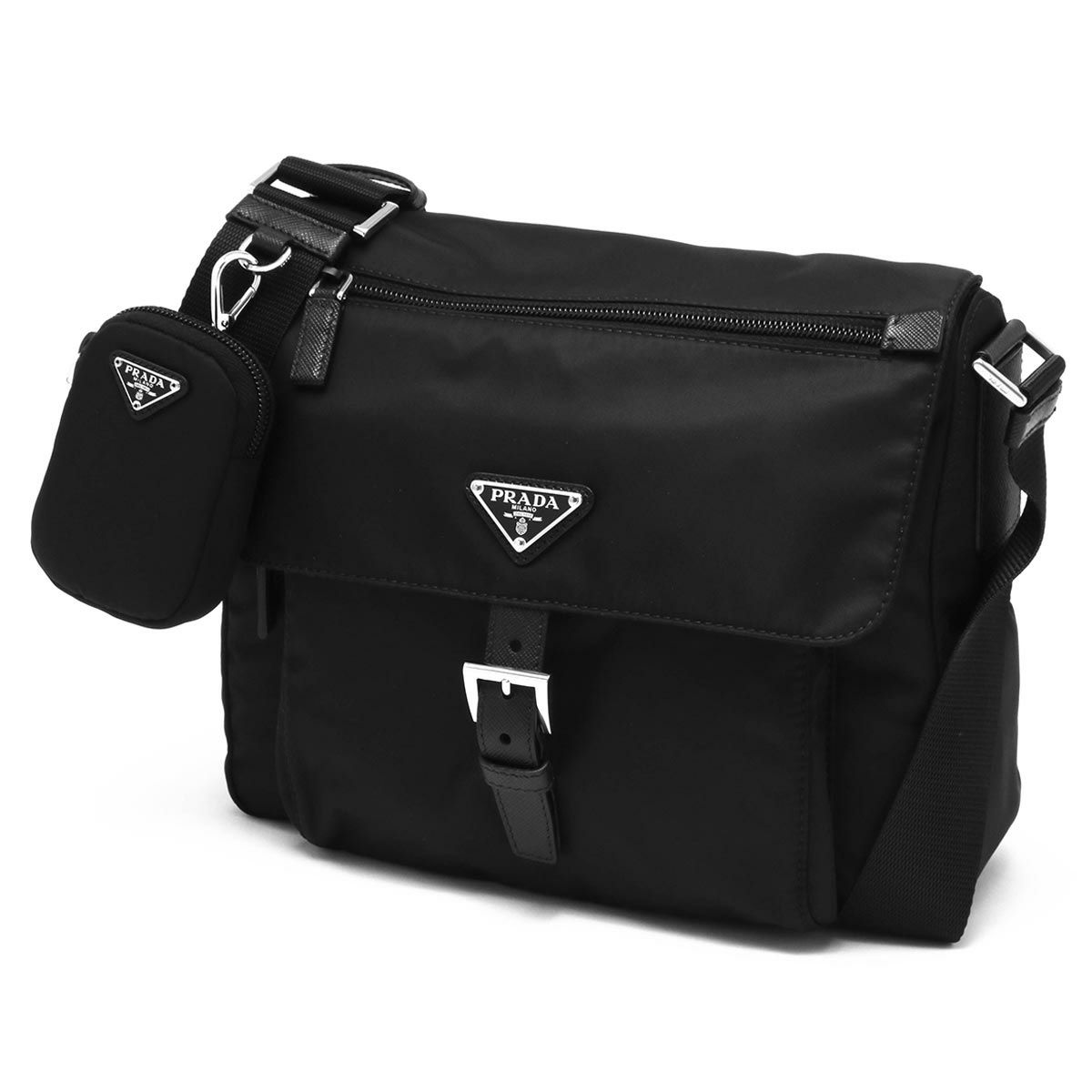 プラダ ショルダーバッグ バッグ メンズ レディース ヴェラ 三角ロゴ  