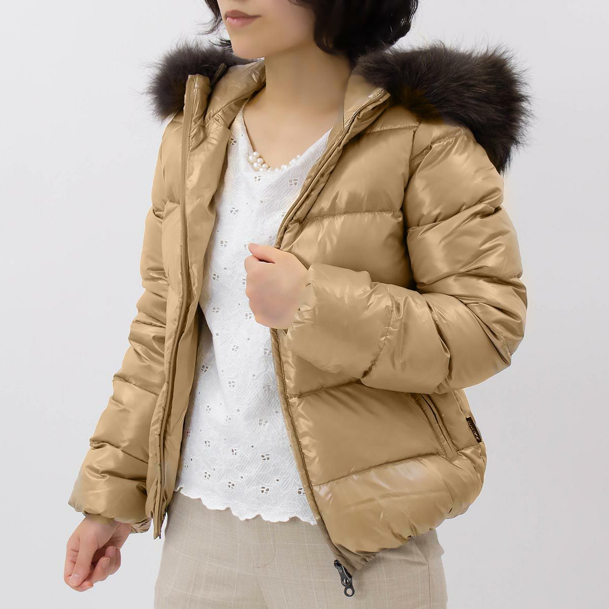 デュベティカ ダウンジャケット アウター レディース アダラ フード 