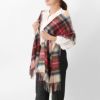 Hessian Dress Stewart Tartan Cashmere Stole | Cashmere