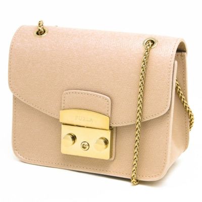 FURLA Sac bandoulière FURLA VIVA MINI POCHETTE en beige