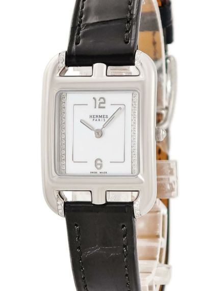 エルメス ケープコッド PM 31mm CC1.331 新品同様品 純正ダイヤ