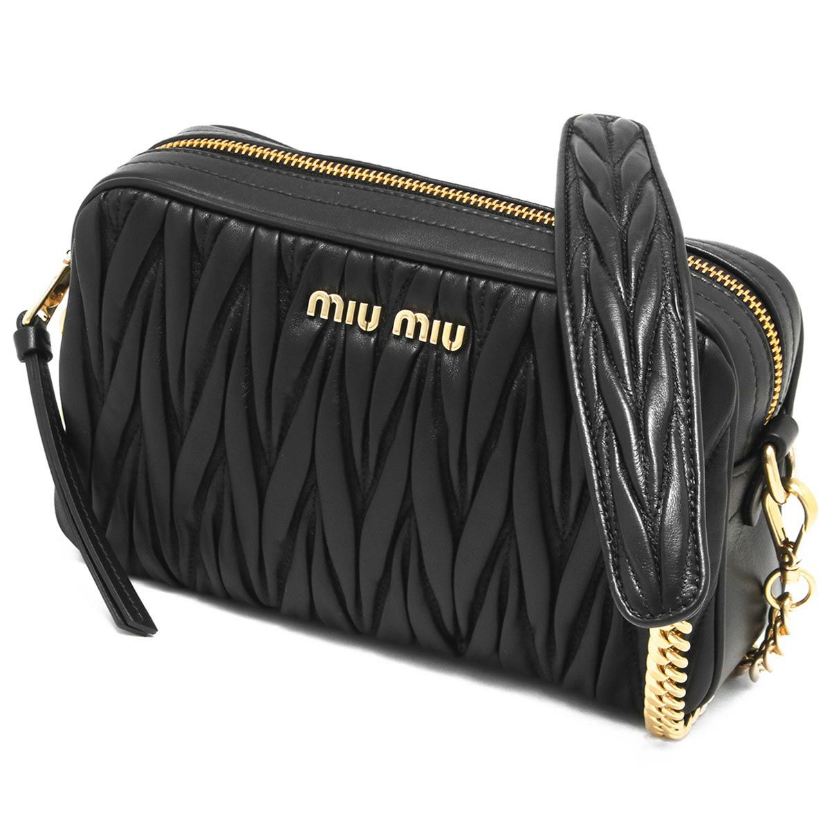 中古】 ミュウミュウ 斜め掛け ショルダーバッグ レディース ブランド  