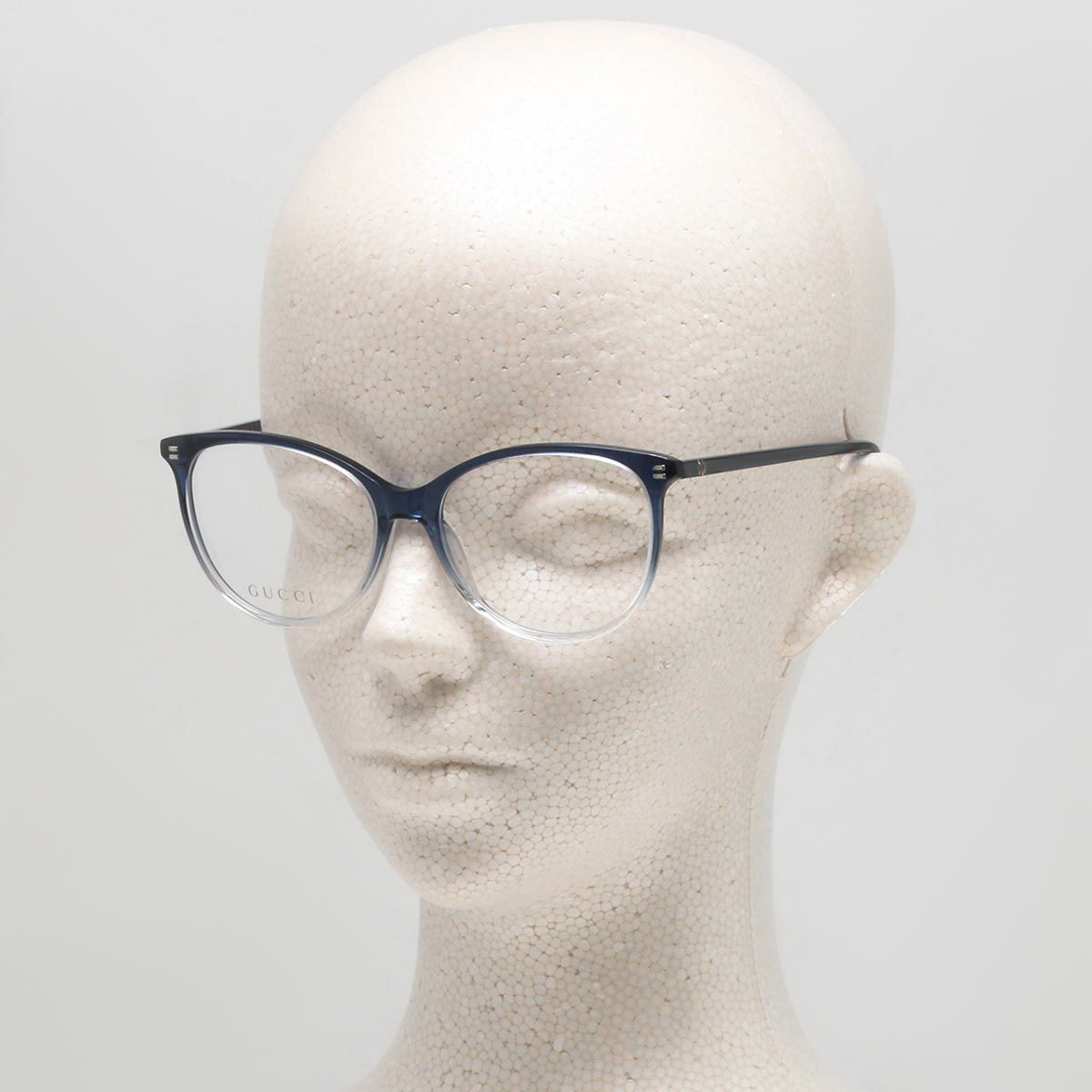 グッチ 伊達メガネ レディース フォックス べっ甲 インターロッキングG  