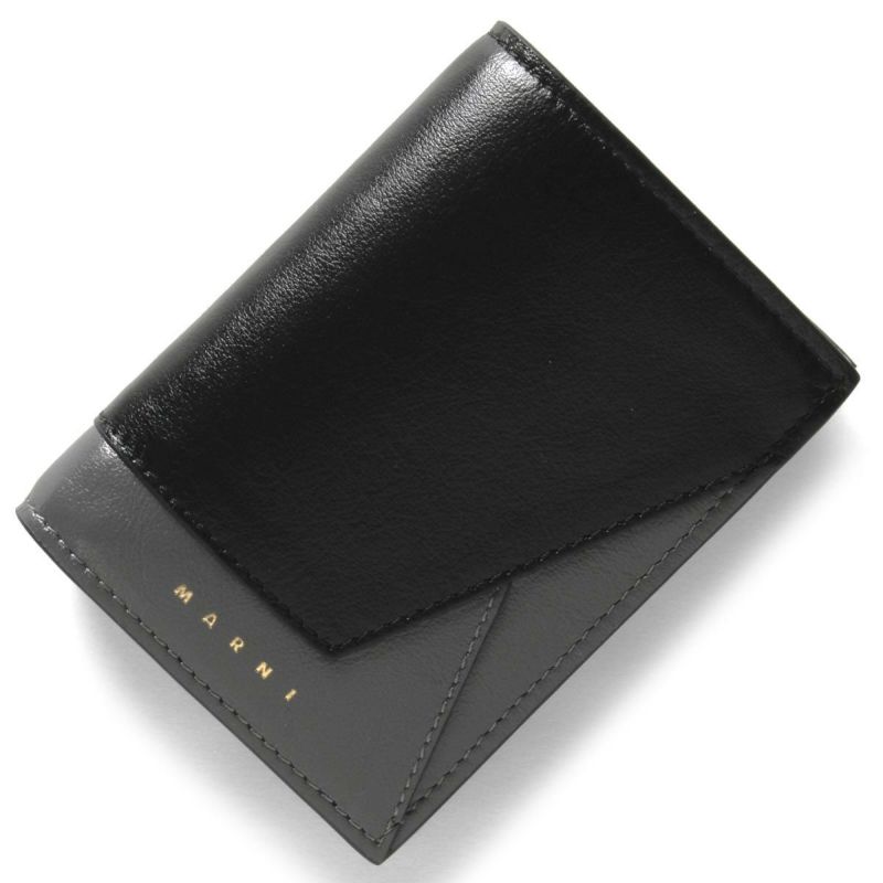 販売買いmarni財布 二つ折り財布 バイカラー 財布
