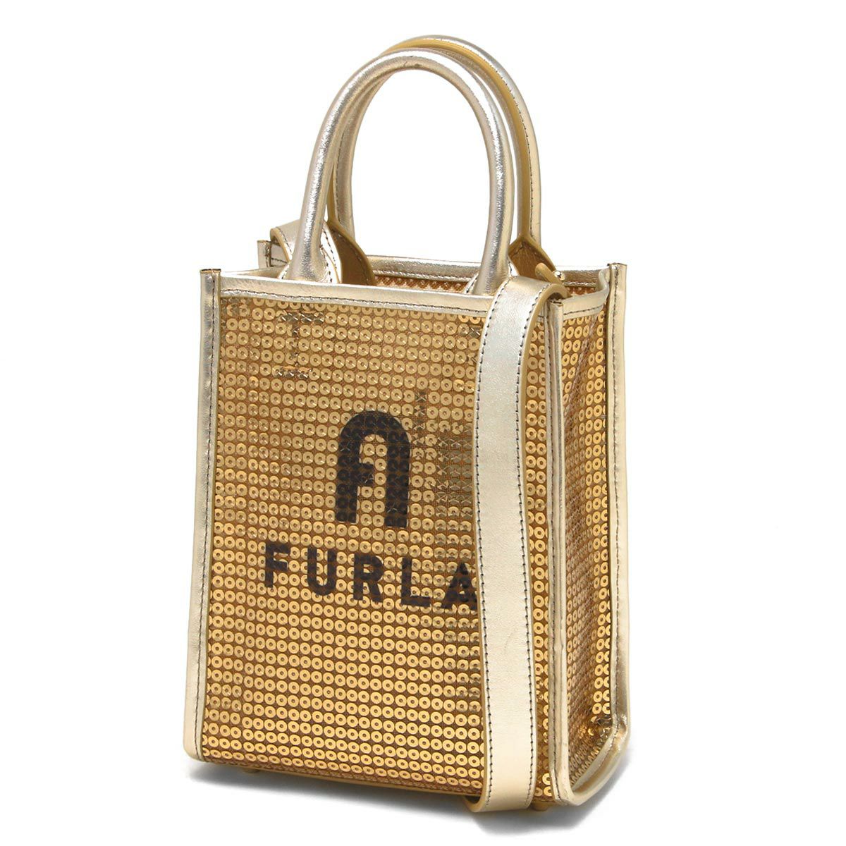 オンラインストア正規品 - FURLA テッサ ハンドバッグ ゴールド金具