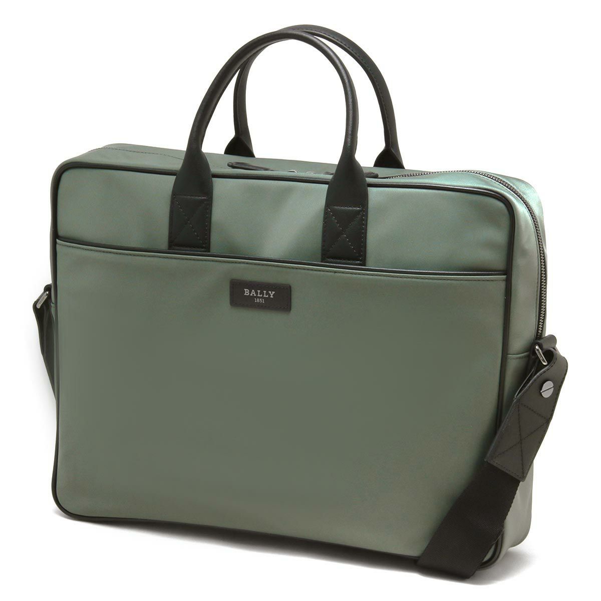 バリー ビジネスバッグ SEEDORF グレインレザー ネイビー 紺 ブリーフ  