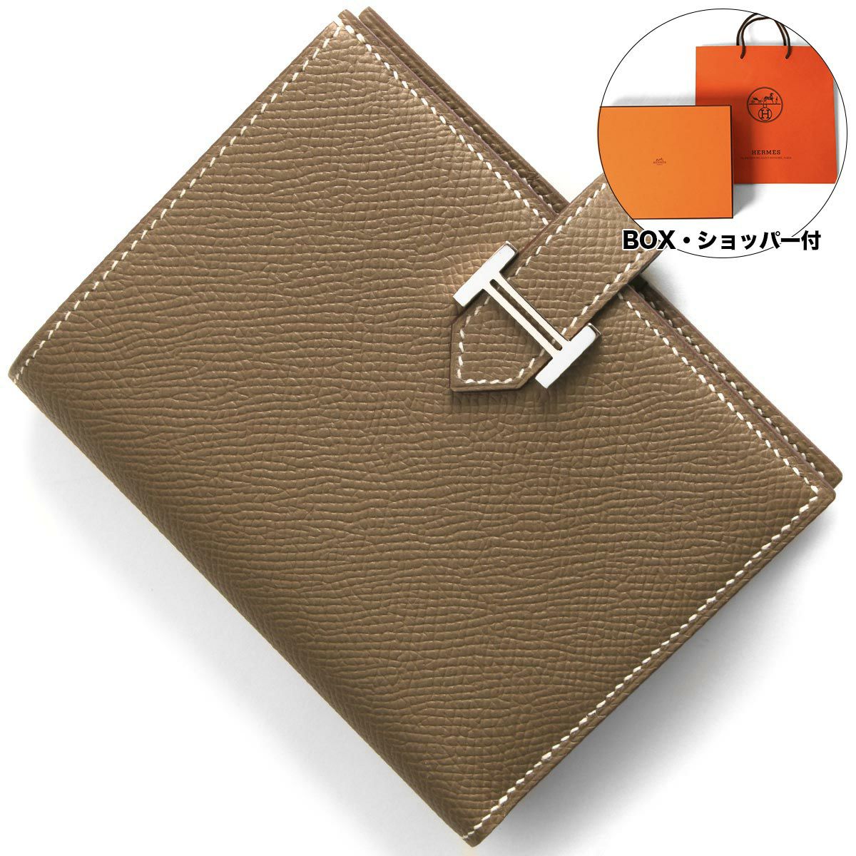 HERMES エルメス 三つ折り財布 BEARN COMBINE ベアン コンビネ 