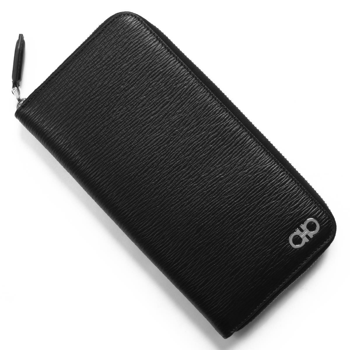 フェラガモ 長財布 財布 メンズ 二つ折り ブラック 661331 NERO  