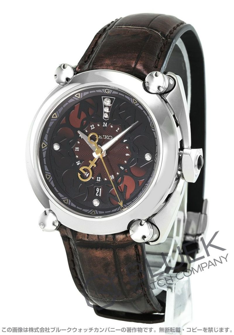 SEIKO セイコー SEIKO ガランテ 世界限定100本 SBLM009 ブラウン文字盤  腕時計 メンズ