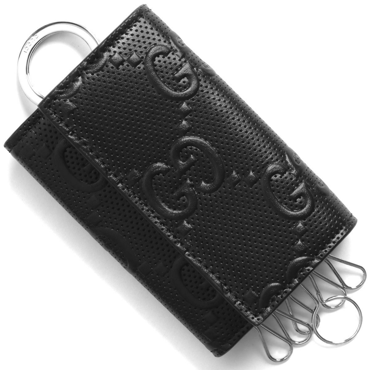 グッチ キーケース メンズ レディース GGマーモント ブラック 435305  