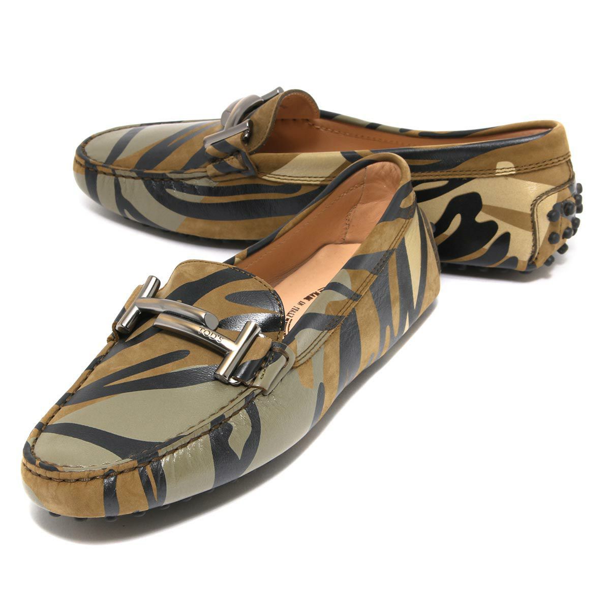 極美品 TODS トッズ ゴンミーニ レザー モカシン 好く ドライビング  