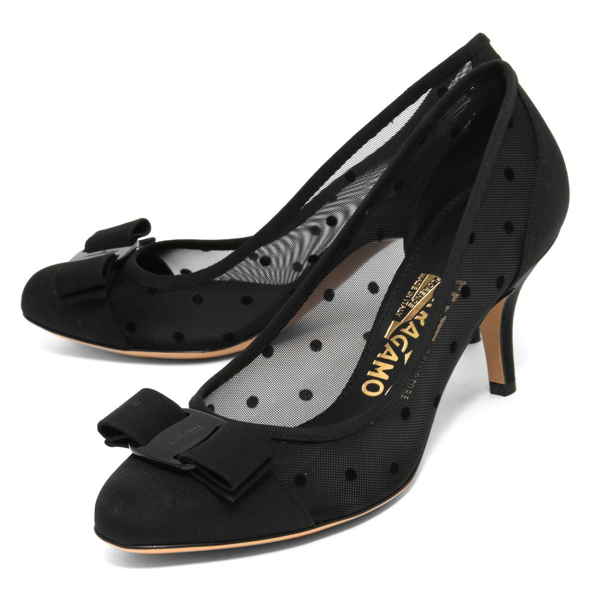 フェラガモ パンプス/ハイヒール シューズ レディース ヴァラ リボン  