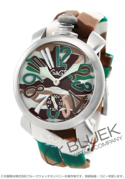 数量限定特価】ガガミラノ マヌアーレ48mm スケルトン メンズ 5311.01 ...