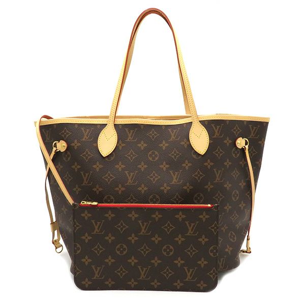 ルイヴィトン LOUIS VUITTON トートバッグ ネヴァーフル MM スリーズ