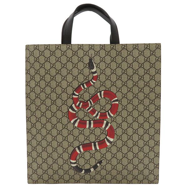 グッチ GUCCI 2WAYバッグ GG スネーク トートバッグ GGスプリーム