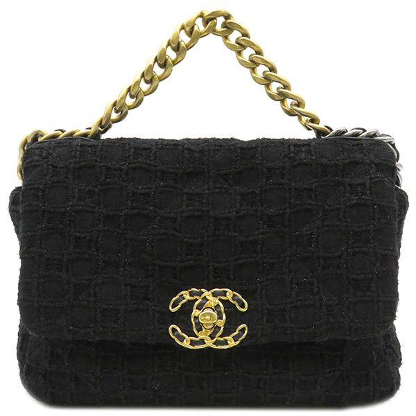 シャネル CHANEL 2WAYバッグ CHANEL 19 チェーンショルダー ツイード