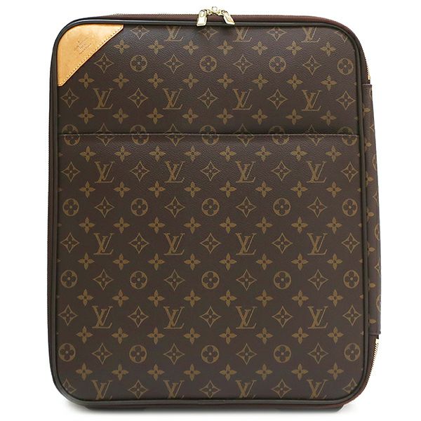 ルイヴィトン LOUIS VUITTON キャリーバッグ ぺガス 45 モノグラム 茶