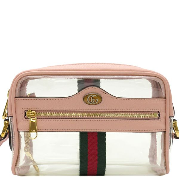 グッチ GUCCI ショルダーバッグ オフィディア ミニ バッグ ビニール