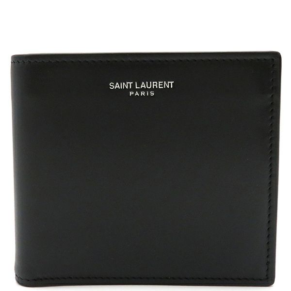 サンローラン SAINT LAURENT 二つ折り財布 クラシック コンパクト