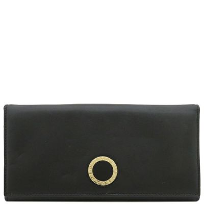 ブルガリ BVLGARI 長財布 ジップ ウォレット グレインカーフレザー