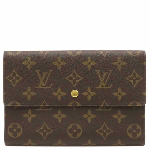 質屋超美品 Louis Vuitton ルイヴィトン ポシェット パスポール 長財布