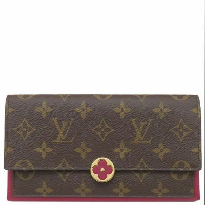 ルイヴィトン LOUIS VUITTON 二つ折り財布 ポルトフォイユ クレア ...