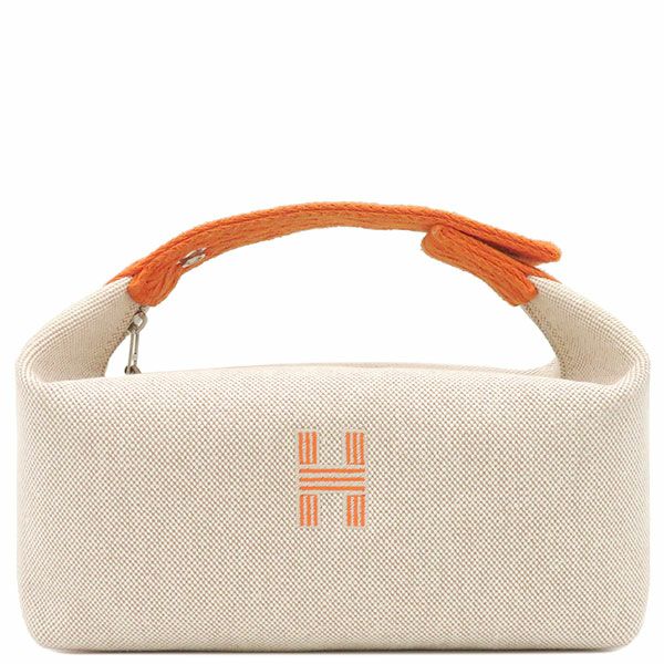 エルメス HERMES ポーチ ブリッド ア ブラック PM ジグザグ/トワル