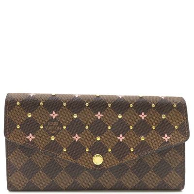 ルイヴィトン LOUIS VUITTON 長財布 ポルトフォイユ サラ フューシャ