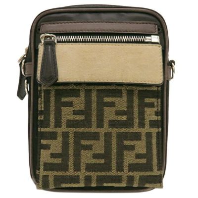 フェンディ FENDI ショルダーバッグ マイクロ フラット バゲット