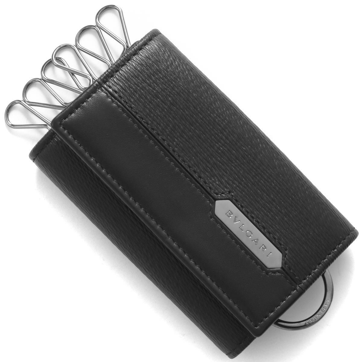 ブルガリ 30564 black 6連キーケース bvlgari/ブルガリ/6連キーケース  