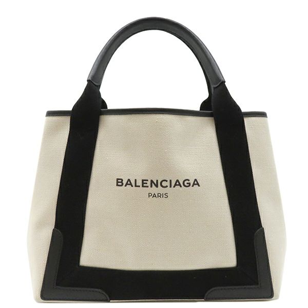 バレンシアガ BALENCIAGA トートバッグ ネイビーカバス NAVY CABAS S