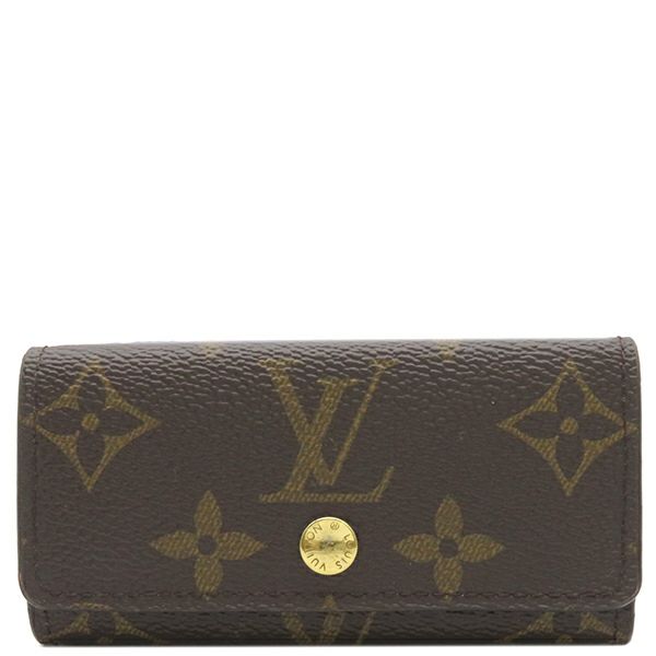 ルイヴィトン LOUIS VUITTON キーケース ミュルティクレ 4 モノグラム