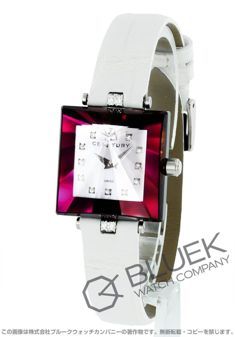 CENTURY センチュリー 腕時計 ダイヤ6個 - 腕時計(アナログ)