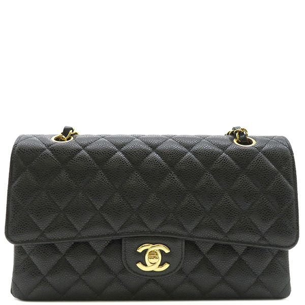 シャネル CHANEL ショルダーバッグ マトラッセ 25 Wチェーン /キャビア