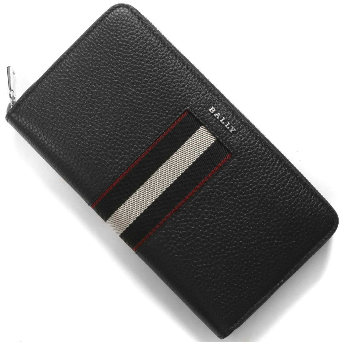バリー 長財布 財布 メンズ バレン ブラック&レッド&パラディオ BALEN 