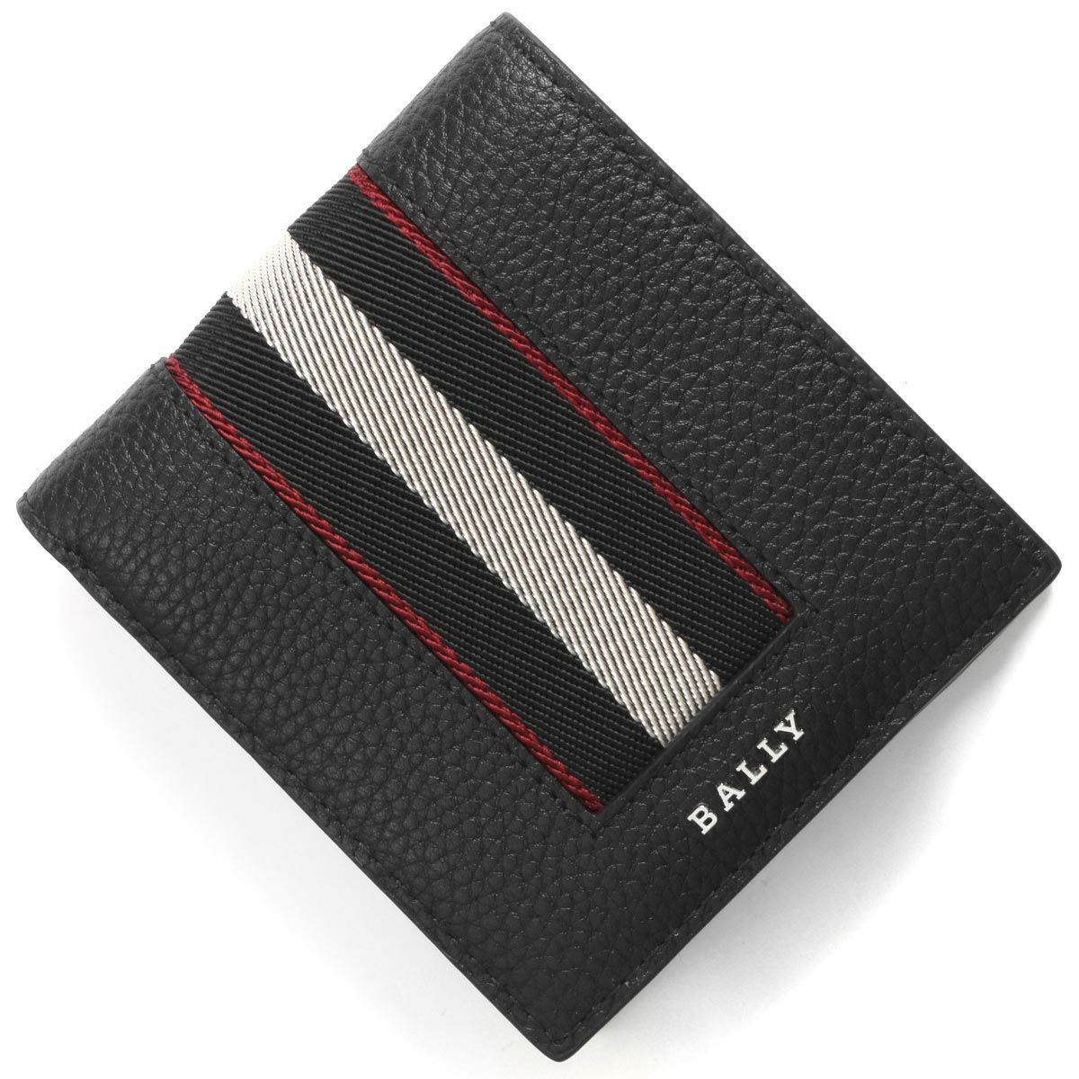 バリー 長財布 財布 メンズ バレン ブラック&レッド&パラディオ BALEN 