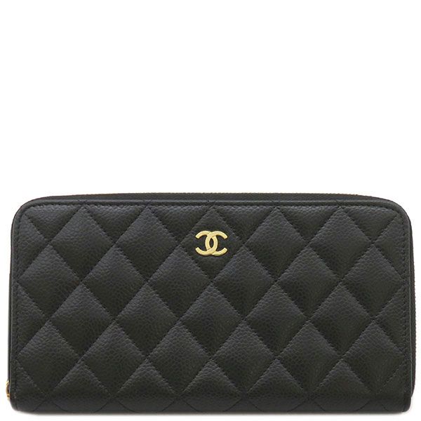 シャネル CHANEL 長財布 クラシック ロング ジップ ウォレット