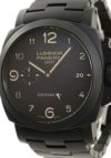 パネライ ルミノール1950 3デイズ GMT トゥットネロ PAM00438 S番 黒 自動巻き |ブランド腕時計通販なら「  ブルークウォッチカンパニー 心斎橋店」
