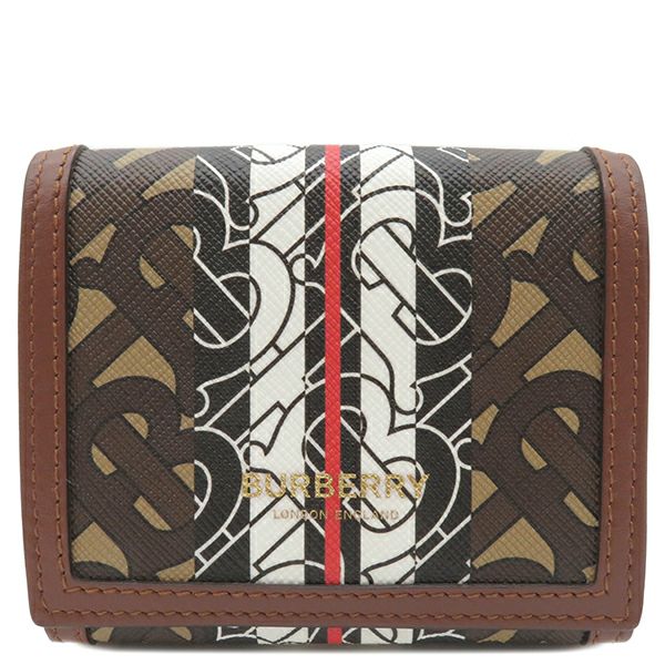 BURBERRY バーバリー 折り財布 レザー 財布 ウォレット ブラック - 小物