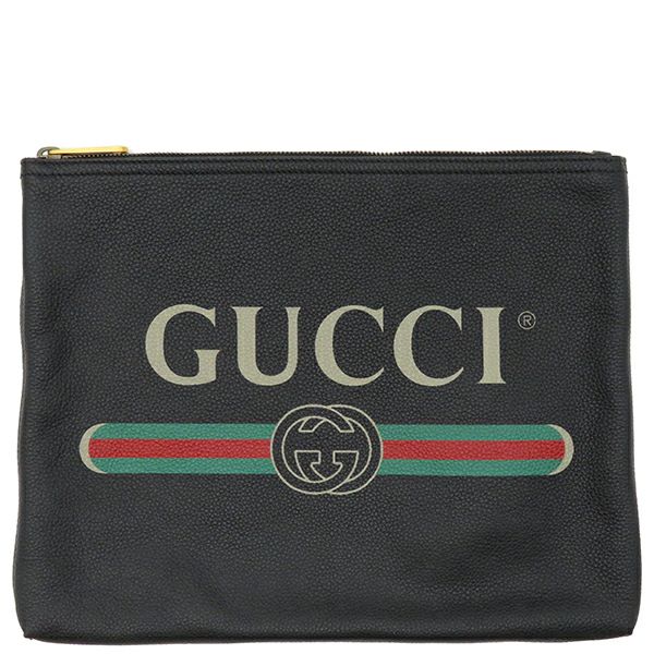 グッチ GUCCI クラッチバッグ ミディアム ポートフォリオ レザー ...