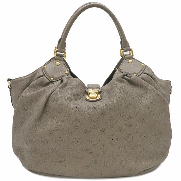 ルイヴィトン LOUIS VUITTON ハンドバッグ グレージュ ゴールド