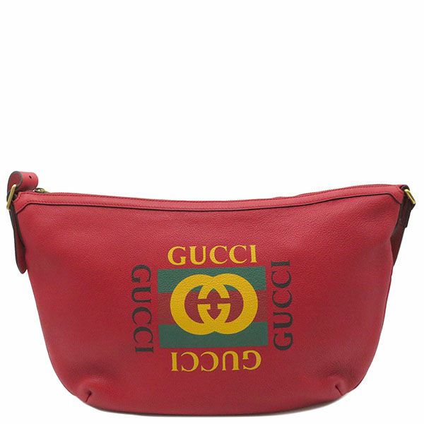 グッチ GUCCI ショルダーバッグ ハーフムーン ホーボー ヴィンテージ